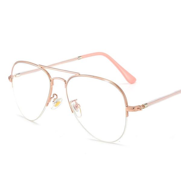 

fashion sunglasses frames vazrobe aviation eyeglasses women pilot glasses male spectacles for prescription pink reading computer eyewear ant, Black