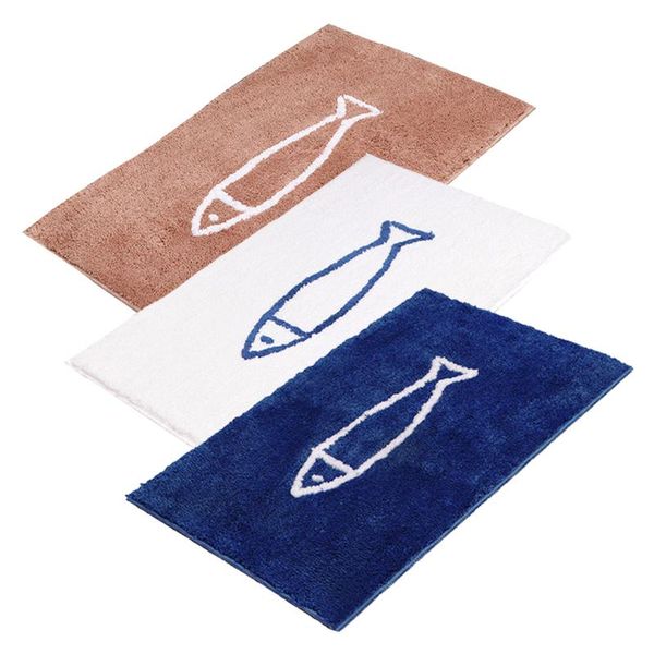 

carpets washable door mat doormat bathroom non slip kitchen floor fish pattern dc120