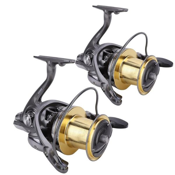 

sh12000/10000 series spinning reel 6+1bb 4.6:1 lightweight metal wire cup long range high speed casting fishing baitcasting reels
