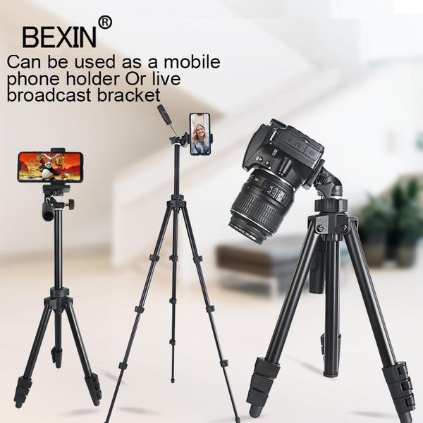 

portable aluminum camera tripod holder with head, suitable for canon nikon slr cameras tripods