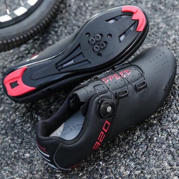 

cycling footwear 2021 road shoes men sapatilha ciclismo mtb bike ultralight self-locking bicycle sneakers racing, Black