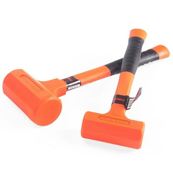 

hand tools wear-resistant tile hammer rubber with round head and non-slip handle home fitment for installation