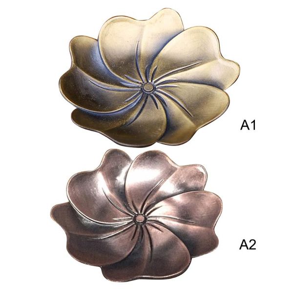 

fragrance lamps flower shape backflow incense burner furnace plate stand perfume home holder 1pc