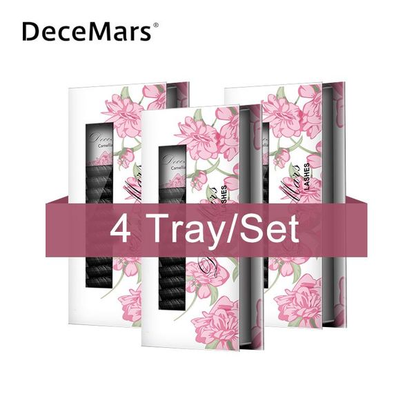 

cases/lot false 1's blossom lashes eyelash extension bloom 3d mink magnetic camellia eyelashes extensions decemars