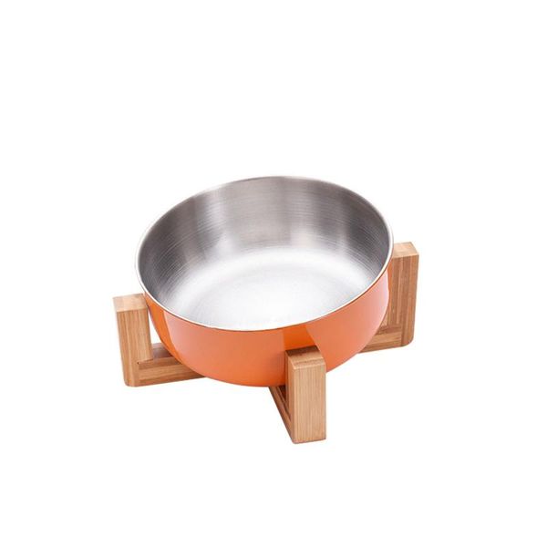 

cat bowls & feeders drinking home non slip rising round healthy puppy diet eating pet feeding bowl easy clean dog with wooden stand