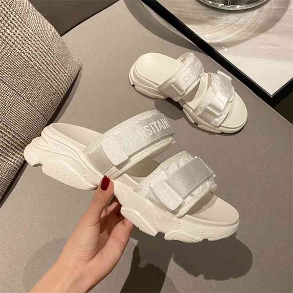 

muffin thick bottom slippers for women 2021, Black