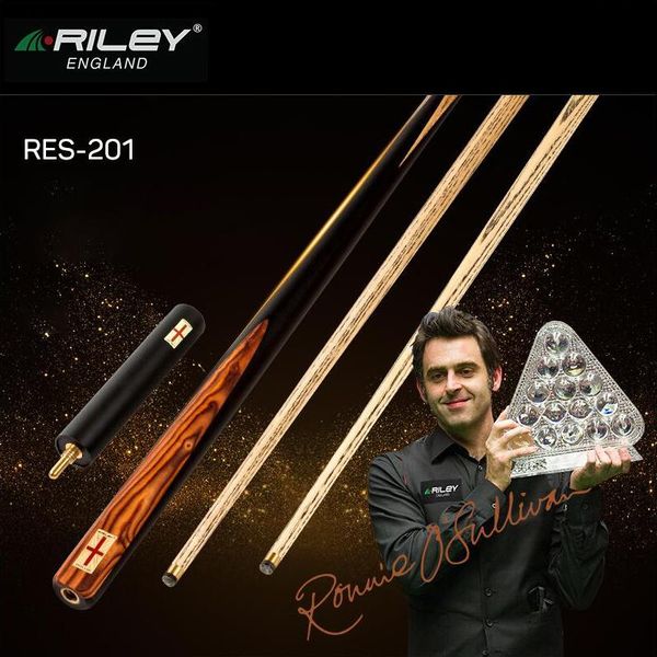 

res-201 snooker cue billiard 9.5mm deer master tip with high-quality extension one piece professional ashwood billiar cues