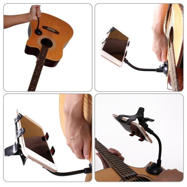 

car holder sucker suction cups musicians guitar stand singing phone street for song mobile u9c1 cell mounts & holders