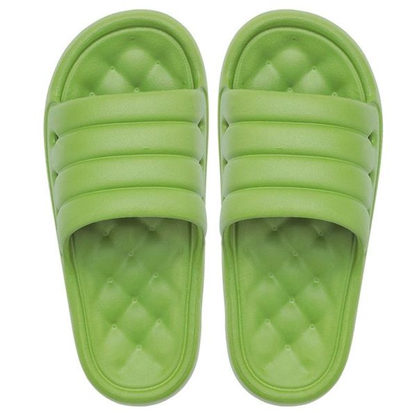 

slippers women men's home shoes summer indoor soft eva bottom mute couple's sandals simple mens house, Black