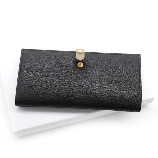 

2020 fashion genuine leisure wo leather purse for men card holders wallet c6203