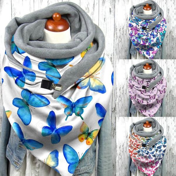 

ladies designer brand women solid scarf fashion retro female multi-purpose shawl 2021 scarves foulard femme, Blue;gray