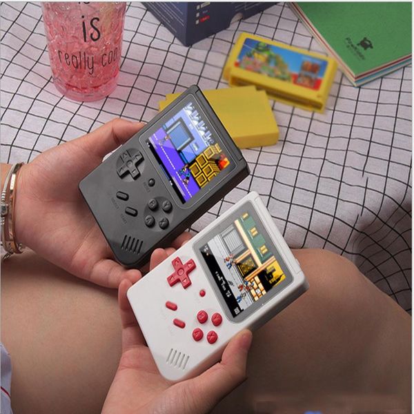 

mini portable retro nostalgic handheld game console 3.0 inch video player pocket built-in 500 games players
