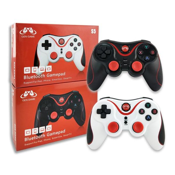 

game controllers & joysticks gen s5 controller wireless bluetooth 3.0 gamepad joystick smartphone pk t3 for pc android