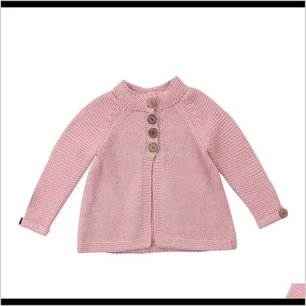 

cardigan clothing baby maternity drop delivery 2021 toddler kids girls winter warm cloak baby long sleeve sweaters knitwear coat itxg6, Blue