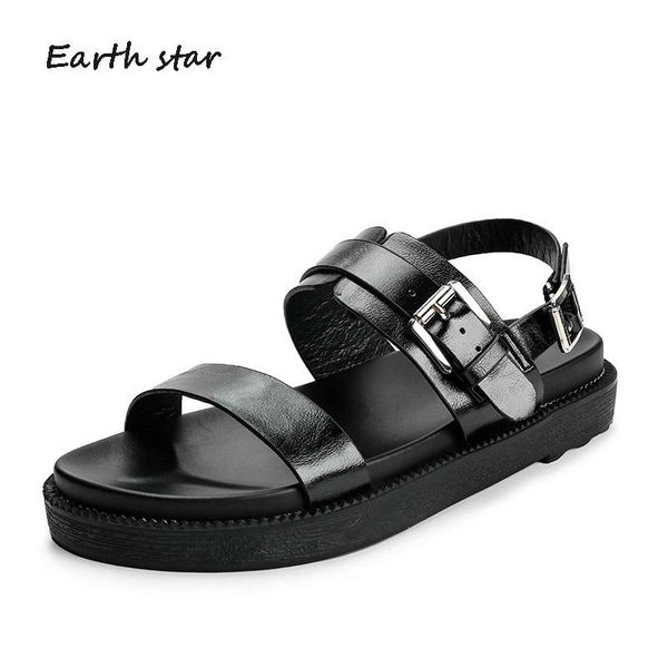 

sandalias mujer 2021 shoes women sandals chaussures femme ladies footware, Black
