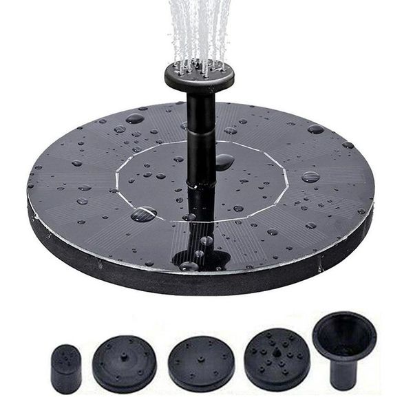 

solar fountain garden water pool pond decoration panel powered pump decorations