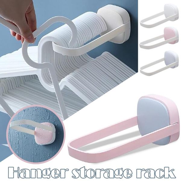 

hangers & racks creative non-punch hanger storage rack strong load-bearing clothes support