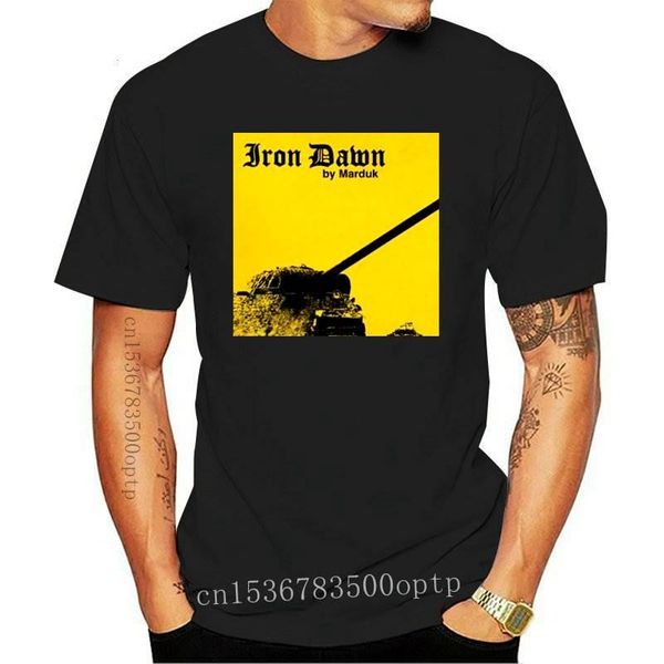 

men's t-shirts marduk iron dawn men t shirt, White;black