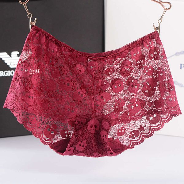 

lace transparent comfortable hip breathable briefs lace sexy, Black;pink