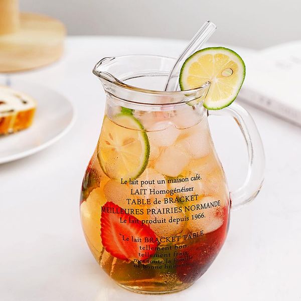 

wine glasses 600ml novelty letter glass mug coffee cup with handle couple cups for breakfast milk tea juice cold drinkware beer pogragh