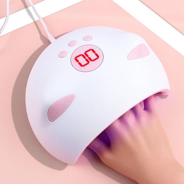 

nail dryers 60w uv led lamp manicure gel polish potherapy ongle quick dry salon equipment