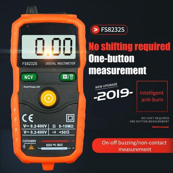 

multimeters without shifting operation mini portable handheld digital display multimeter high precision universal meter automatic
