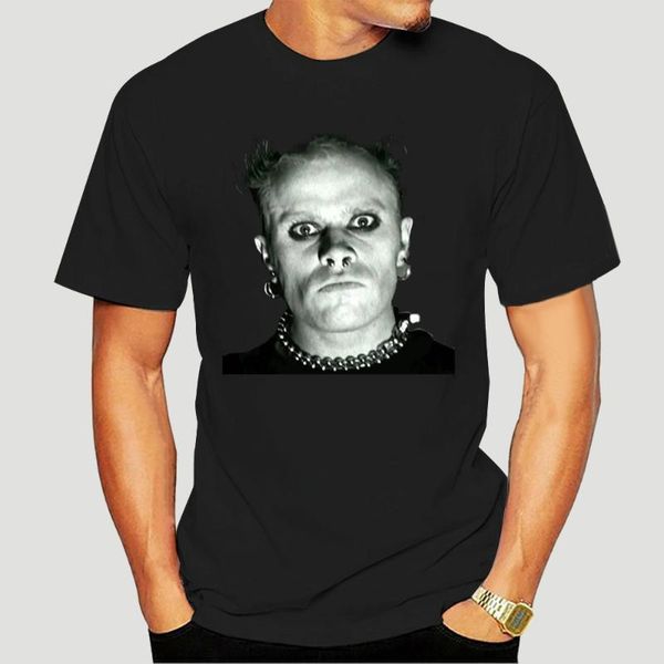

men's t-shirts keith flint tshirt n2 - kieth t-shirt 2302a, White;black