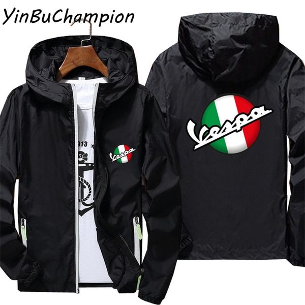 

men outdoor sport motorcycle thin hooded coat reflective sunscreen windbreaker skin cycling camping pilot jacket 7xl 210811, Black;brown