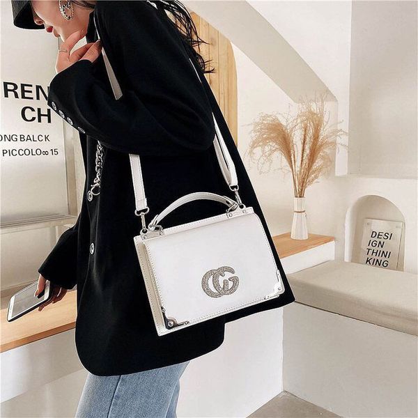 

star same style women's bag 2021 fashion small square summer single shoulder messenger bag small fashion luxuryss designerss yw