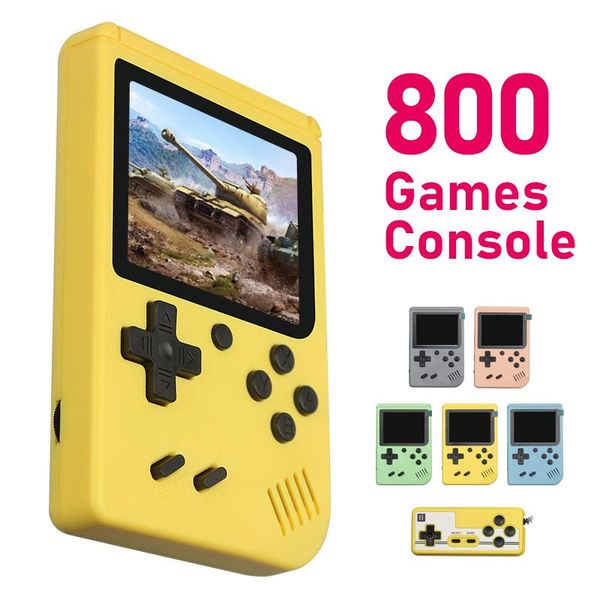 

portable game players 2021 retro video console player mini handheld gaming for kid gift built-in 800 games
