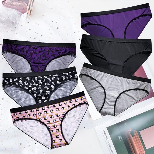 

women's panties 6pcs set and thongs fashion lingerie underwear women comfortable sensual briefs lace erotic, Black;pink