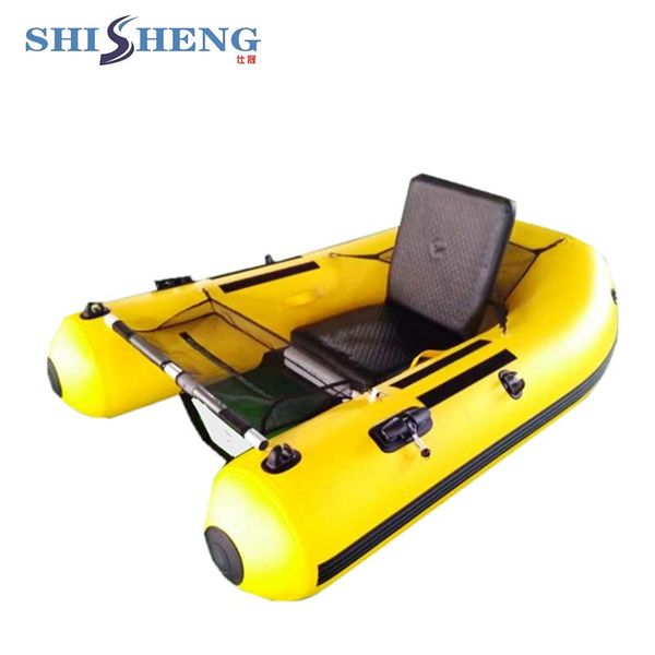 

yellow inflatable fishing boat pvc china with accessories/seats rafts/inflatable boats