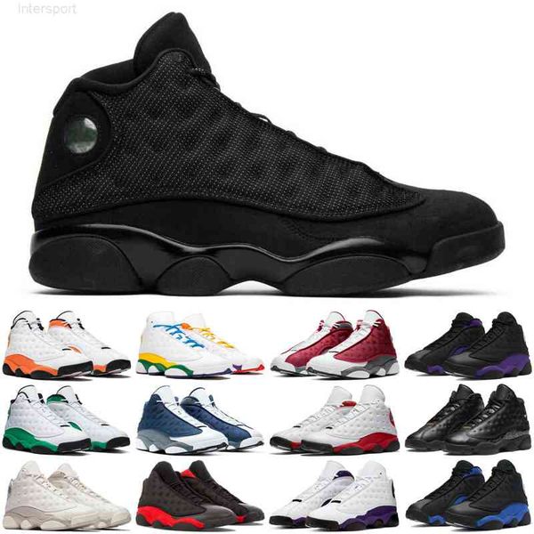 

qualityÂ 13 13s men basketball shoes obsidian red flint court purple hyper royal gold glitter starfish grey toe mens trainers sports sneakers