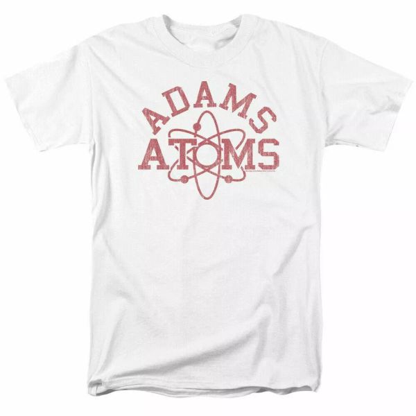 

revenge of the nerds adams atoms t shirt mens licensed movie tee lambda white, White;black
