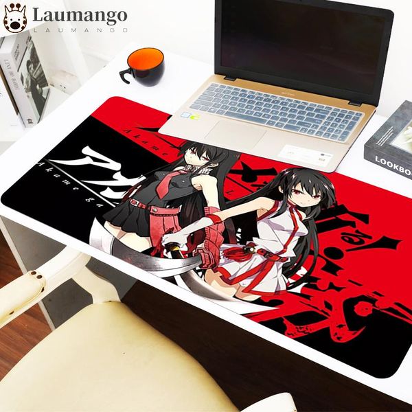 

mouse pads & wrist rests mat akame ga kill gaming mousepad anime carpet stationery mause pad gamer keyboard table big computer large mausepa