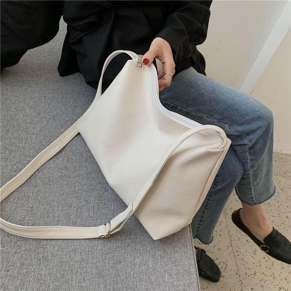 

evening bags european and american fashion tote women's bag korean version of simple handbag one-shoulder leisure large capacity