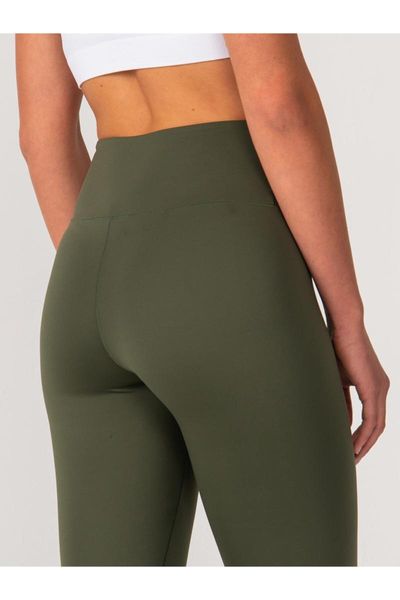 

women's leggings tights push up khaki vf102, Black