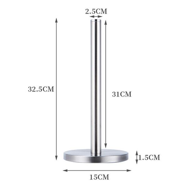 

toilet paper holders towel holder stainless steel tissue storage stand vertical roll rack for kitchen bathroom living room