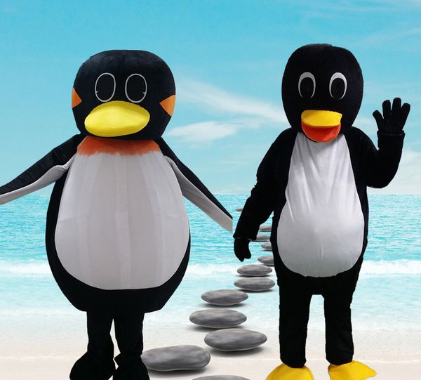 

mascot costumes madagascar penguin mascot costume fancy dress for party&halloween can add logo, Red;yellow