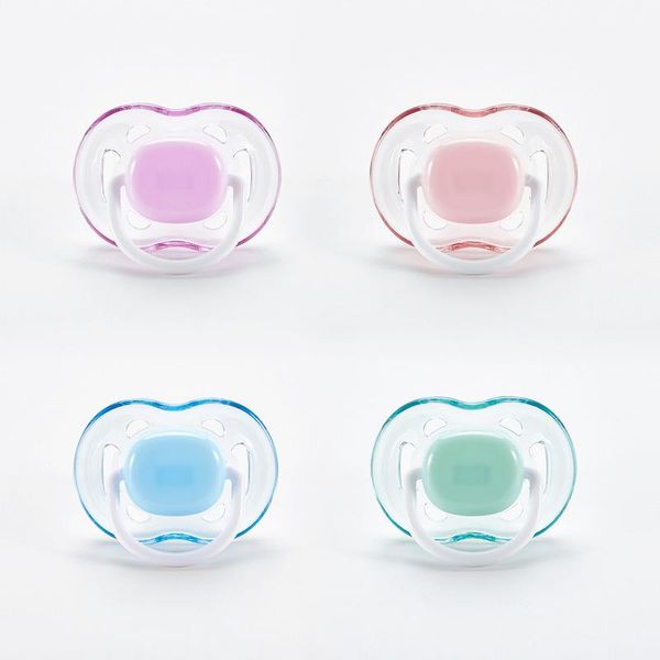 

pacifiers# 1pcs baby silicone pacifier soothing infants bite chew supplies born comfort appease nipple flat teat pacifiers