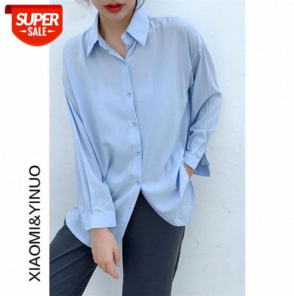 

[ou fan] 7562 female long-sleeved shirt korean style loose cardigan #tw70, Black;gray
