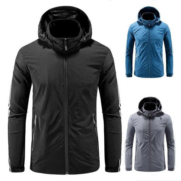 

men's jackets jacket men windbreaker 2021 autumn brand designer hooded waterproof coat women casual bomber women's overcoat, Black;brown