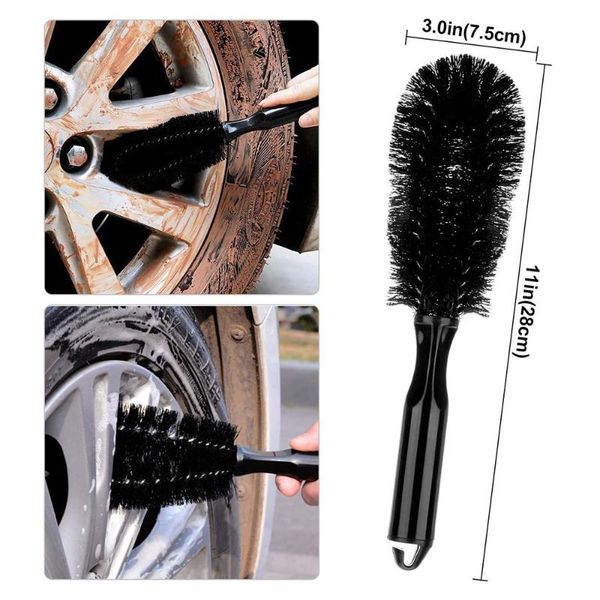 

car sponge 12pcs/kit detailing brush kit truck auto clean set accessories