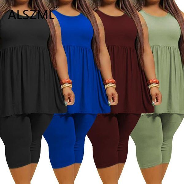 

women's tracksuits women o neck sleeveless shirt and shorts set casual solid matching two 2 piece outfits sport sweatsuits, Gray