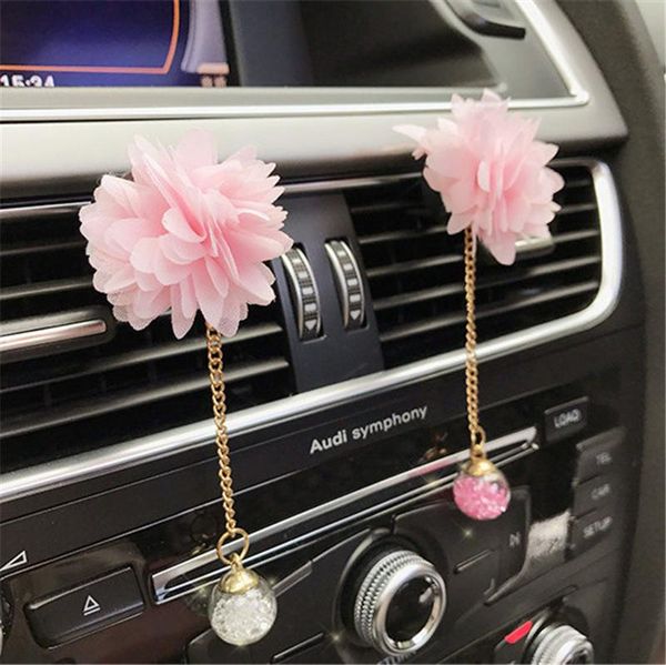 

car air freshener loving gift outlet fragrant perfume flower diffuser camellia