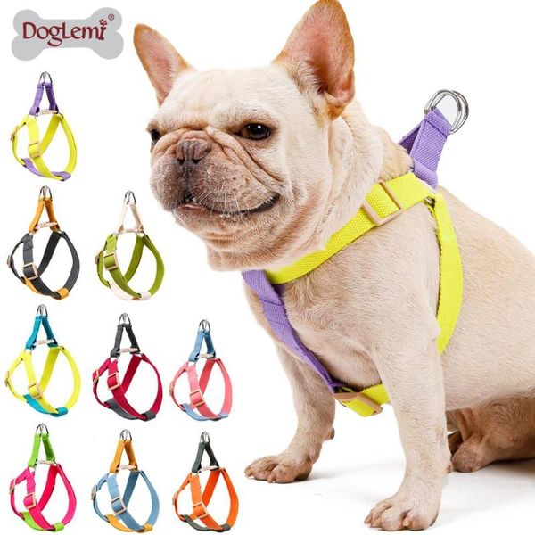 

dog collars & leashes walking harness fashion ombre colors step in vest pet