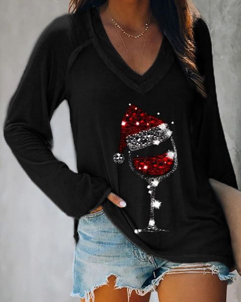 

ladies cute sequin 3d print black t shirt cotton cool elegant female fashion pullover women's t-shirt, White