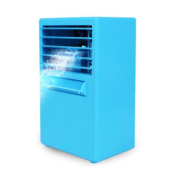 

practical design compact size personal use air conditioner cooler home office desk cooling bladeless fan lappads