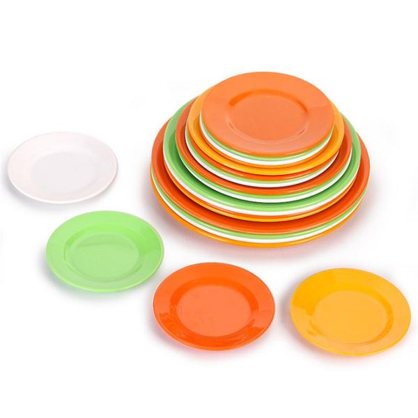 

dishes & plates feigo color fruit plate salad not oily fast snack biscuit platter imitation porcelain kitchen tableware f158