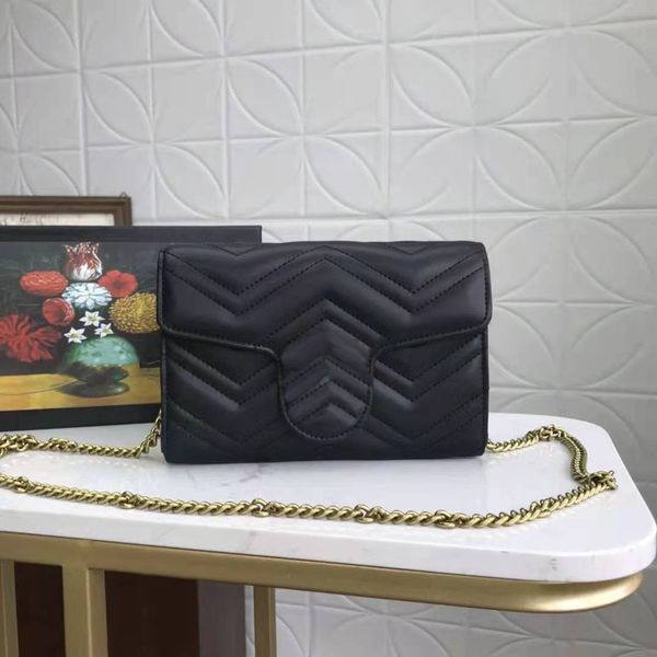 

female chain bag women genuine leather purses handbags handbag shoulder messenger bags his envelope with high quality